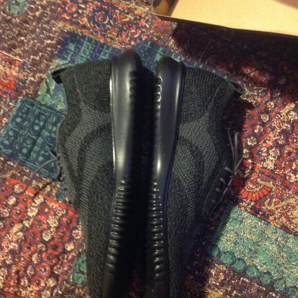 Cole Haan Men's ZeroGrand Black Stitchlite Oxford Shoes - 11.5M - New in Box - Picture 2 of 9